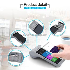 Cheap 5.5 Inch Touch Screen PDA NFC Android Mobile Handheld POS Terminal Mini POS System Z91 for sale