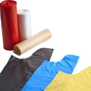 Compostable Poly Biodegradable Garbage Bag Heavy Duty Wave Top