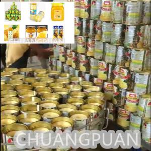 Customized SS304 Canned Sliced Pineapple Production Line Capacity 0.5-15T/H