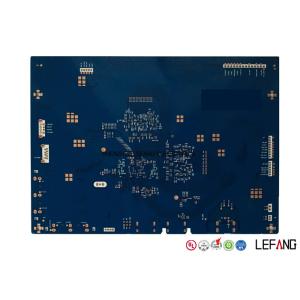 2 Layers Medical Equipment PCB Printed Circuit Board With Blue Solder Mask