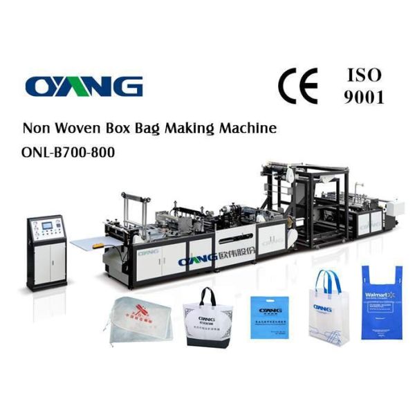 Quality PLC Control Ultrasonic Non Woven Bag Making Machine With Speed 40-100pcs / Min wholesale