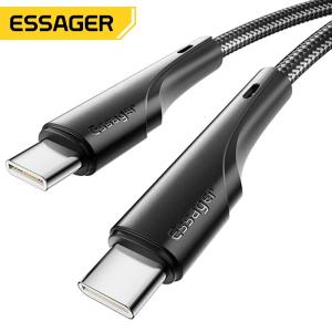 Essager 100W 60W Fast Charging Type C To Type C Cable