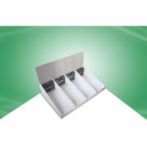 Eco friendly Cardboard Counter Display Stands UV Coating for key ring