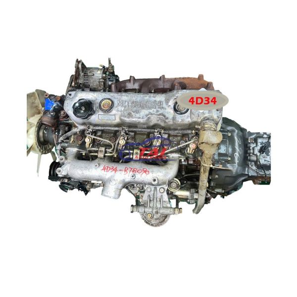 Quality TS 16949 Mitsubish 4D34 TURBO Used Engine Excellent Quality wholesale
