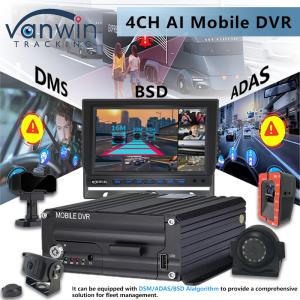 China 4CH 5G CMSV6 System AI Mobile DVR With GPS ADAS BSD DMS H.265 MDVR for Car CCTV Monitor on sale China 4CH 5G CMSV6 System AI Mobile DVR With GPS ADAS BSD DMS H.265 MDVR for Car CCTV Monitor on sale