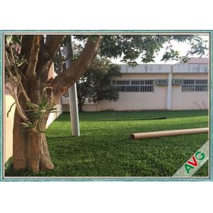 Yard Ornamental Outdoor Artificial Grass / Fake Grass Save Water Attractive