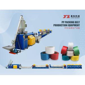 Single screw 5-15mm PP plastic strapping tape production line PP strapping tape making machine for sheet forming machine