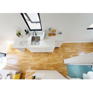 40 Ft Tiny House On Wheels DEEPBLUE Tiny House Company Prefab Movable House