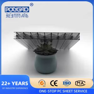 High Quality Multiwall Polycarbonate Hollow Sheet Uv X-structure Polycarbonate