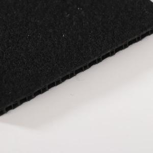 UV Resistant Hollow Plastic Sheets Shockproof Black Corrugated Plastic Sheets