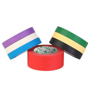 1 Inch Width Embossed Paper White Painters Tape Rubber Adhesive