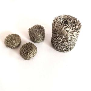Sus 316 Knitted Wire Mesh Cylindrical Shape For High Temperature Environments