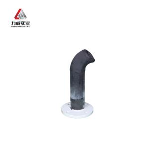 Cheap Rubber-coated Pipes with Customizable Lengths, with Rubber Lining on Both the Inner and Outer Surfaces for sale