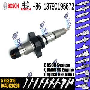 Common Rail Injector 0445 120 238 diesel engine Injector 0445120238 5263316 for