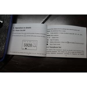 Linear correction Alarm function Auto power off Ultrasonic Thickness Gauge