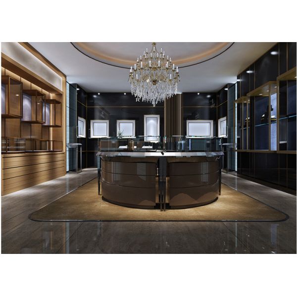 Quality MQ-S084 Watches Jewelry Display Showcase With Eco Friendly MDF Materials wholesale