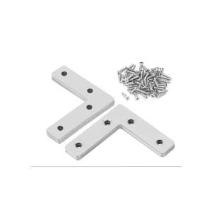 Furniture Angle Bracket Connector Durable Stylish Deburring Plating 90 Degree