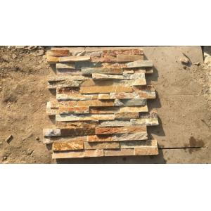 China Durable Quartzite Slate Stone Panels Rock Face Classic Style Easy Installation on sale
