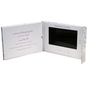 Offset Printing 10 Inch LCD Screen Video Brochure Advertising Business Brochure