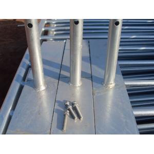 Dipped In Zinc bath Crowd Control Barrier