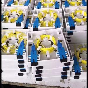 4 Core FTTH Fiber Optic indoor Fiber Optical terminal box Mini ODF Box
