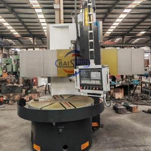 High Precision CNC Vertical Turret Lathe Metal Turning Machining
