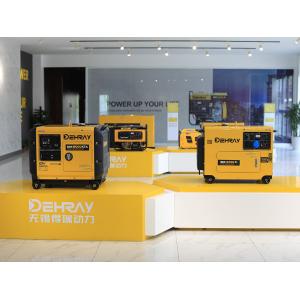 Single Cylinder 6KW 148kg Prime Power Diesel Generator
