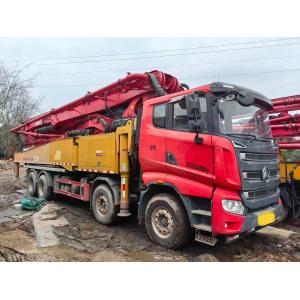 2021 Used 56m Concrete Pump Truck with Sany Self-Made Chassis Diesel Powered