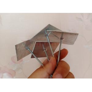 62mm Galvanized Steel Self Adhesive Stick Pins To Install Foam Insulation Panels