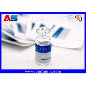 Adhesive Small Bottle Labels For Peptide 2ml Vials / 3ml Bottles Bottle Sticker