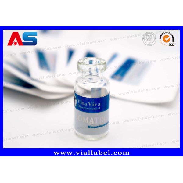 Adhesive Small Bottle Labels For Peptide 2ml Vials / 3ml Bottles Bottle Sticker