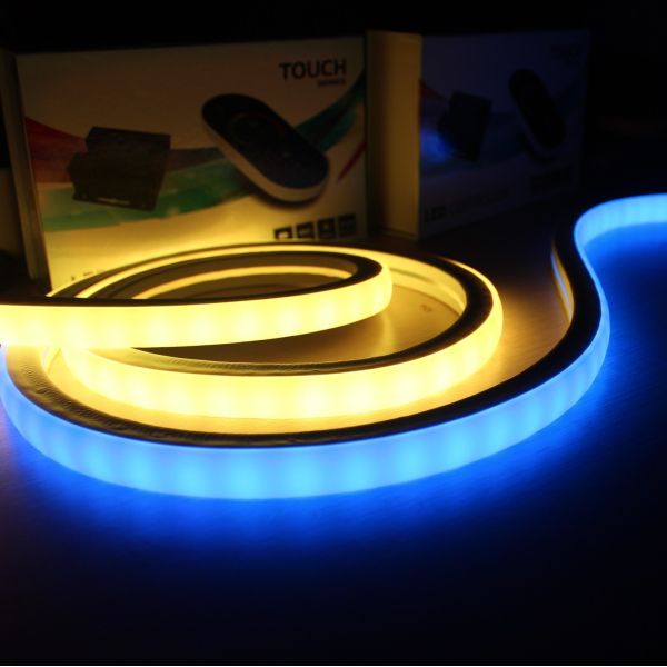 17x17mm square digital SMD5050 RGB Flex LED Neon With Perfect Color Mixing