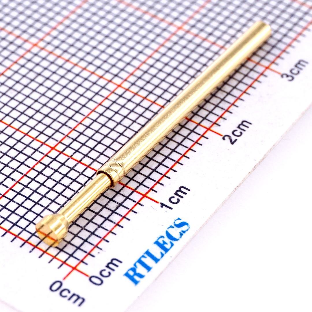 5A 2.03 MM Outer Diameter GKS-003 Pitch Gold-plated Test Probe with BeCu Plunger