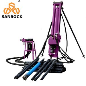 Deep Rock Drilling Rig Borehole Drilling Equipment Portable Pneumatic DTH