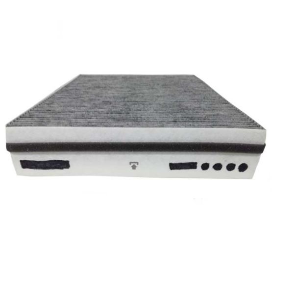 Folded Activated Carbon Car Cabin Air Filter Standard Size