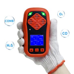 Cheap Hot Sales Multi 4 in 1 Gas Detector 4 Unity Gas Analyzer Co/co2 CH4 LEL CO H2S O2 Portable Nh3 Ammonia Meter for sale