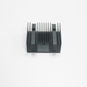 Anodizing Black Aluminium Heat Sink Extrusion For LED Lights