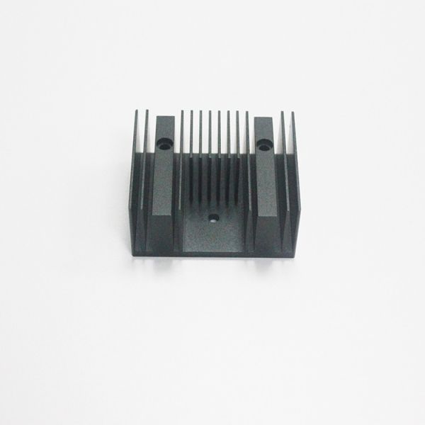 Anodizing Black Aluminium Heat Sink Extrusion For LED Lights