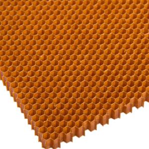 Cheap 600x1220mm Aramid Honeycomb Core , Nomex Honeycomb Core For Radar Radome for sale