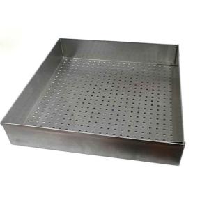 Reusable Bbq Serving Rectangular 304 Stainless Steel Wire Mesh Trays
