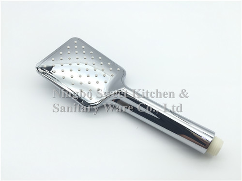 Hot sell Double face Chrome plating single function hand shower spray shower kit