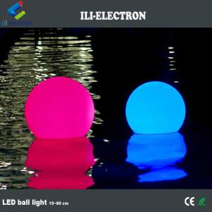 PE Plastic rechargeable LED Floating Ball