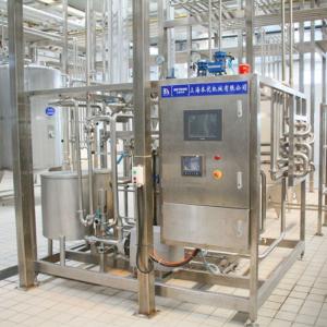 380V / 50Hz Dairy Processing Plant Milk Processing Line High Efficiency