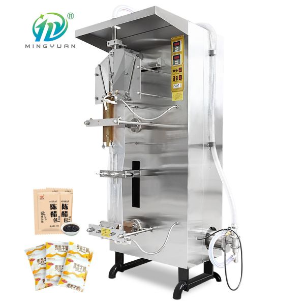 PLC Control Multi Function Packaging Machine Liquid Pouch Water Filling Machine