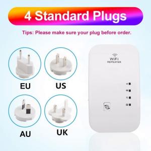 Kp300W Wireless WiFi Repeater 300Mbps Mobile Signal Booster Improve Your