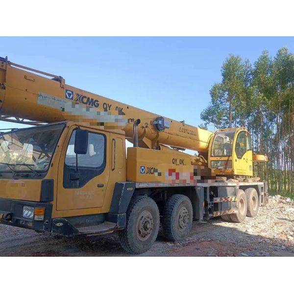 Quality Folding 50ton Truck Crane Heavy Equipment Mobile Crane with and ISO9001 Certification wholesale