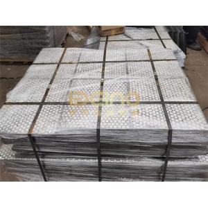 Ceramic Lined Rubber Hose Customized Hexagonal Alumina Ceramic