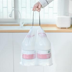 Ok Compost Certificate Tall Kitchen Drawstring Trash Bags Clean Odorless Scent