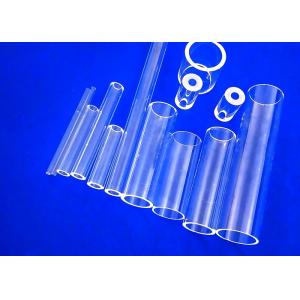 OEM ODM Quartz Test Tube , Clear Test Tubes Customizable UV Quartz Tube