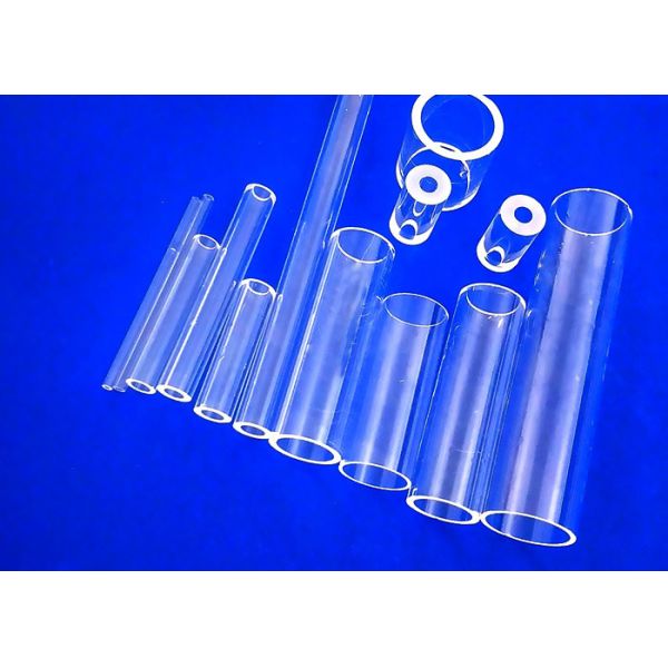 Quality OEM ODM Quartz Test Tube , Clear Test Tubes  Customizable UV Quartz Tube wholesale